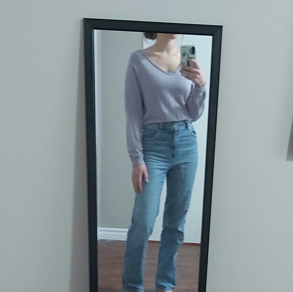Dynamite, xsmall, mauve long sleeve